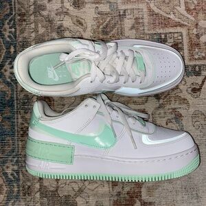Nike Air Force 1 Shadow ‘white mint foam’ Sneakers Classic Style
